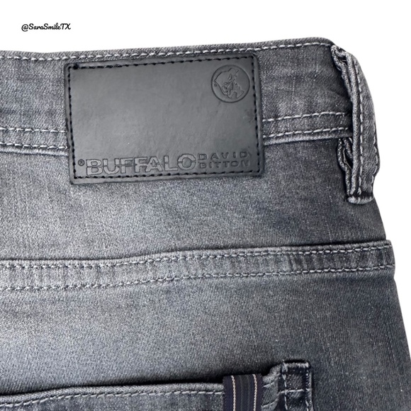 BUFFALO DAVID BITTON Driven-X Basic Straight Stretch Big & Tall Jeans - 36 x 34 - Picture 5 of 8